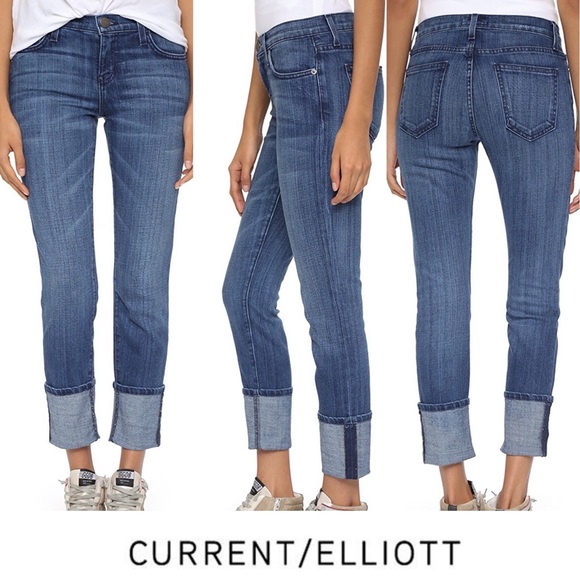 Current/Elliott Denim - Current/Elliott The Cuffed Skinny Jean Size 27